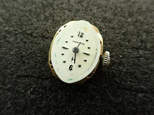 VINTAGE 16.5MM LADIES HAMILTON WRIST WATCH MOVEMENT CAL 780 - RUNNING - Picture 1 of 2