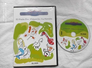 EL PATITO FEO + PULGARCITA + LA SIRENITA DVD CUENTOS HANS CHRISTIAN ANDERSEN - Imagen 1 de 4