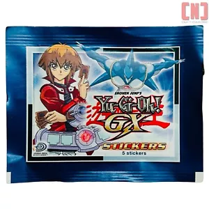 Vintage YuGiOh versiegelte Aufkleberpackung - Yu-Gi-Oh! GX (TV Tokio/Oberdeck) - Bild 1 von 2