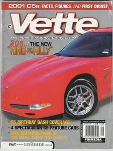VETTE MAGAZINE " Z06...THE NEW KING OF THE HILL ? " SEPTEMBER 2000 - Picture 1 of 2