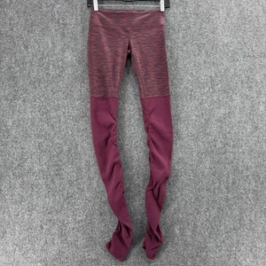 Alo Yoga Leggings Womens Small Seamless High Rise Colorblock Stretch Athletic - Picture 1 of 14