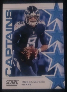 2019 Panini Score Marcus Mariota No. C29 Tennessee Titans - Picture 1 of 6