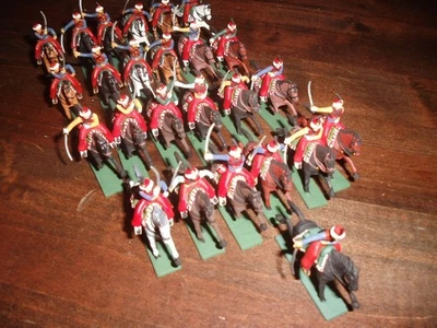 napoleonische französissche Kavallerie topbemalt 1/72 Mameluken 25 Reiter - Bild 1 von 4