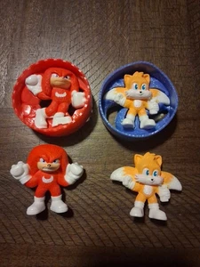 McDONALD'S Sonic The Hedgehog 3 Film HAPPY MEAL SPIELZEUG 4er Set - Bild 1 von 9