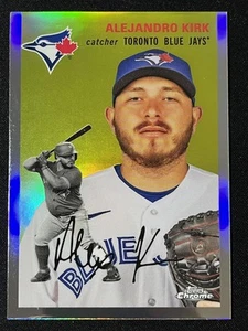 2023 Topps cromo platino Alejandro Kirk refractor Toronto Blue Jays - Imagen 1 de 2