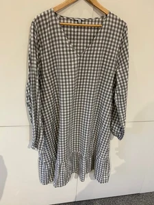 Adrift checked cotton dress size 2XL NWOT - Picture 1 of 5