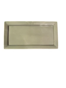 Restoration Hardware Rectangular Platter Serving Tray New - Gray - Picture 1 of 3