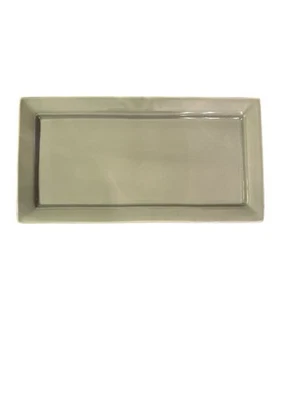 Restoration Hardware Rectangular Platter Serving Tray New - Gray - Image 1 of 3