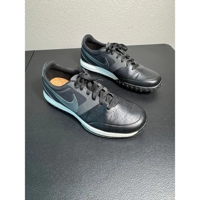 Zapatos de golf Nike Lunar Mont Royal de cuero negro para hombre talla 8 zapatillas deportivas Foto 1 de 4