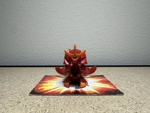 Bakugan Battle Brawlers Red Pyrus Battalix Dragonoid 770G - Bild 1 von 5