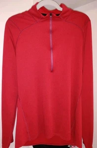 Patagonia Pullover Sweater Mens Large Capilene 3 Quarter Zip Baselayer Outdoor - Picture 1 of 6