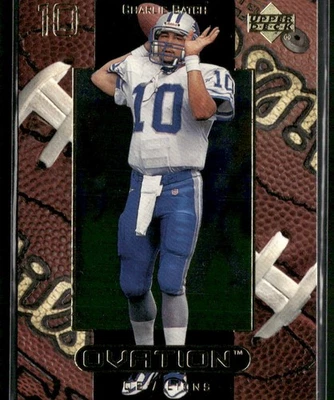 1999 Upper Deck Ovation #20 Charlie Batch - Image 1 of 2