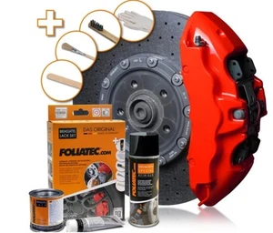 Foliatec 2194 Bremssattel Lack Set Rot Performance Red - Bild 1 von 4
