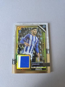 2021-22 Topps Champions League Museum Jersey Card : Evanilson #17/50 - Picture 1 of 3
