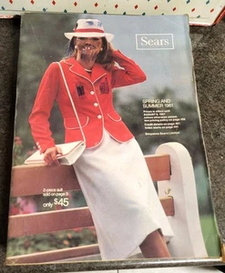 1981 SEARS Spring & Summer Catalogue Catolog RARE Canada Version - Picture 1 of 4