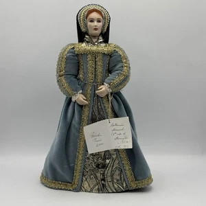 HANDMADE IN ENGLAND BRENDA PRICE PORCELAIN DOLL CATHERINE HOWARD 2000 - Picture 1 of 8