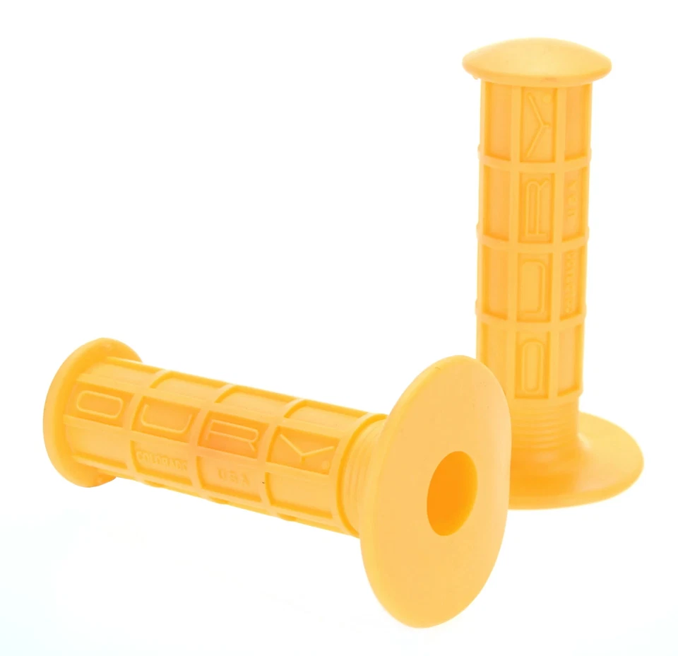 Oury Classic BMX full waffle bicycle grips - YELLOW - Image 1 of 1