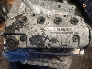 88-91 Honda CRX Civic *COMPLETE* Engine Cylinder Head SOHC ZC PM3-6 - Picture 1 of 6