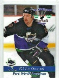 1999-2000 Fort Worth Brahmas (WPHL) Jon Olofson