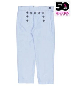 UVP350€ GUCCI Kinder Hose 8Y geknöpfte Klappe bestickt Bug Patch Made in Italy - Bild 1 von 4