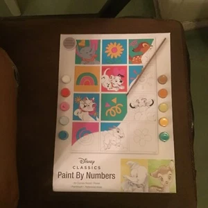 DISNEY CLASSICS MALEN NACH ZAHLEN MIT 10 FARBEN VERSCHIEDENE SZENEN GEBURTSTAG WEIHNACHTEN - Bild 1 von 1