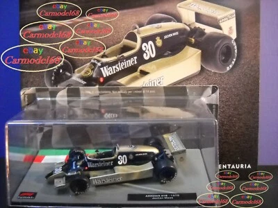 ARROWS A1B F1 1979 Jochen Mass #30 1:43 + Fas N 209 Formula 1 Auto Collection F1 - Immagine 1 di 3