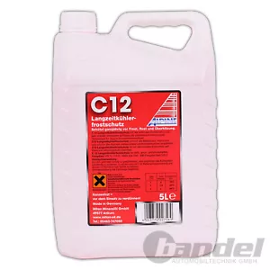 ALPINE KÜHLERFROSTSCHUTZ KONZENTRAT FROSTSCHUTZ ROT 5L passend für G12 - Bild 1 von 2