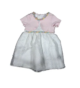 PURPLE ROSE 2pc EASTER Dress & Bolero Little Girls 4 NEW - Picture 1 of 8