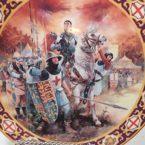 Plato José Miralles Royal Doulton 'Henry V at Agincourt' #917/3500 Hecho en 1993 - Imagen 1 de 9