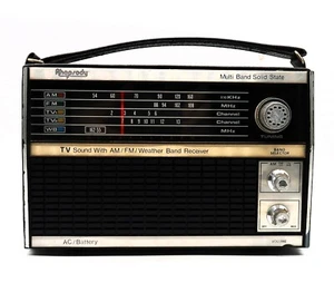 VTG Rhapsody Multiband TV Sound Solid State Radio Model No RY-672 Tested Working - Picture 1 of 23