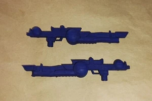 Custom Transformers Cybertron Defense Scattorshot Duel Rifles Blue Nylon New - Picture 1 of 3