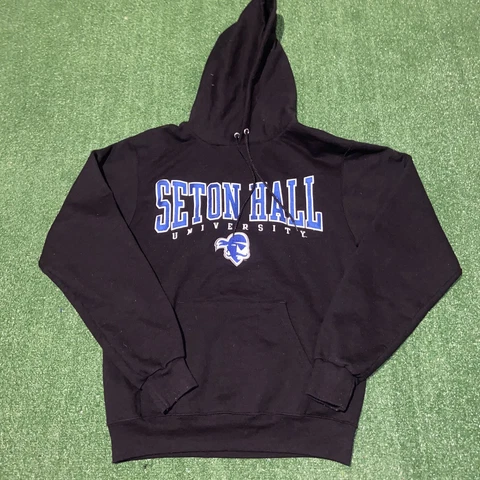 Champion Seton Hall University College Hoodie Sweatshirt - Mens Small S Cover