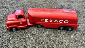 VINTAGE 1950'S BUDDY L TEXACO TANKER TOY TRUCK - ALL ORIGINAL 24” - Picture 1 of 11