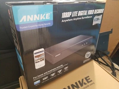 ANNKE 1080P LITE DIGITAL VIDEO RECORDER & 4 camera syst NTSC US DC12V new in box - Image 1 of 3