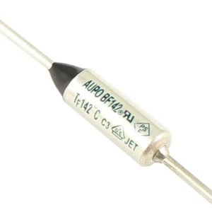 2Pcs AUPO Thermal Fuse Links BF142 Axial Lead TF Cutoff 142℃ 142C 250V 10A - Picture 1 of 4