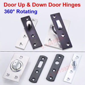 360° Rotating Door Stainless Steel Heavy Duty Pivot Hidden Up & Down Door Hinges