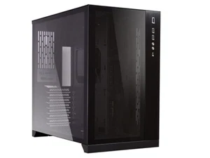 Lian Li O11 Dynamic Black ATX Mid Tower Tempered Glass Desktop Computer Case - Picture 1 of 5