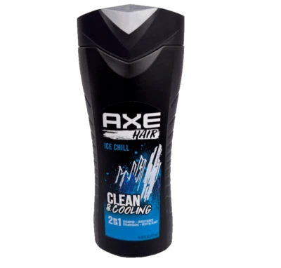 AXE 2 in 1 Mens Shampoo Conditioner Ice Chill Clean & Cooling Standard 16 Fl Oz - Image 1 of 4