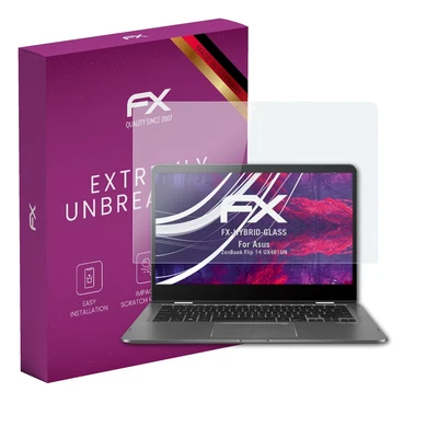 atFoliX Glass Protector for Asus ZenBook Flip 14 UX461UN 9H Hybrid-Glass - Image 1 of 4