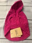 BEAUTYZOO Dog Sweater Hoodies Cute Cable Knitted XS NWT