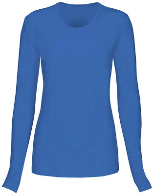 Camiseta T Flex Para Mujer Cómoda Manga Larga Underscrub Camiseta Capas Camisa Uniforme Foto 1 de 2