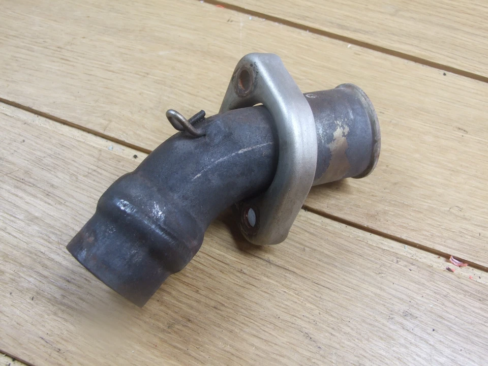 Ducati multistrada 1000DS 1100DS rear exhaust header pipe stub with clamp - Image 1 of 1