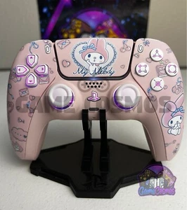 Sanrio My Melody - RGB LED - Sakura Pink - Custom Controller for PS5 Or PC - Picture 1 of 6