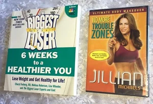 JILLIAN MICHAEL'S Biggest Loser Book & Dvd Lot NEW - Bild 1 von 7