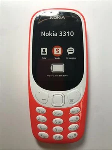 Nokia 3310 Ciepły czerwony atrapa Dzieci Zabawka Wyświetlacz Telefon FAŁSZYWY TELEFON - Zdjęcie 1 z 8