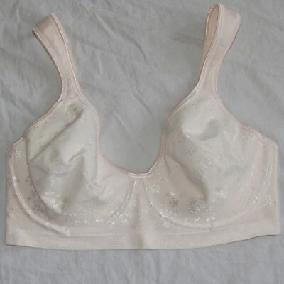Vtg Playtex Body Zen Underwire Smoothing Cup Light Blush Bra sz 36B #4380 - Image 1 of 3