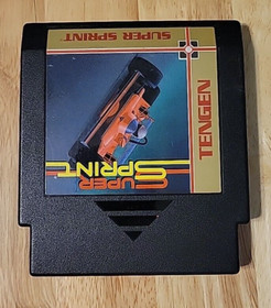 Super Sprint Tengen (NES Nintendo Entertainment System, 1989) Authentic !!