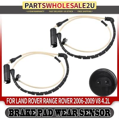 2x Front Disc Brake Pad Wear Sensors for Land Rover Range Rover 2006-2009 4.2L - Image 1 of 4