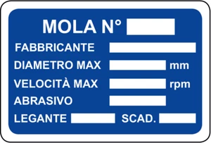 MOLA SIGNALAUFKLEBER NR. 200x300 mm - Bild 1 von 1