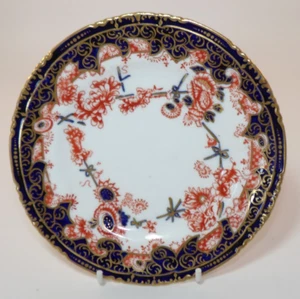 Royal Crown Derby 5852 Melton Stacheldraht Imari 6 1/8" Beilagen Teeteller 1904 Sehr guter Zustand - Bild 1 von 6